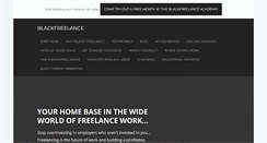 Desktop Screenshot of blackfreelance.com